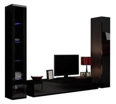 Mediemøbler Vigo 3 sort
