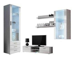 Mediemøbler til stuen hvid SOHO 6