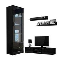 Mediemøbler til stuen sort SOHO 7