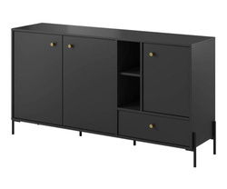 Kommode 156 cm antracit NOTTE