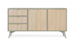 2 dørs kommode grøn FOREST