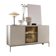 Cashmere 3 dørs kommode med LED SENTOCCI