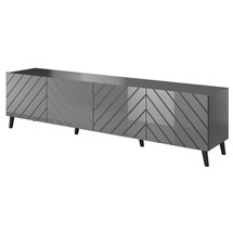 TV bord 200 cm grå ABETO
