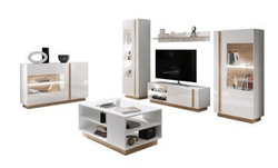 Mediamøbler med LED hvid ARCO 1