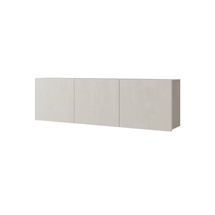 Grå væghylde 150 cm TEENFLEX