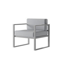 Havestol grå/ grå MONAKO