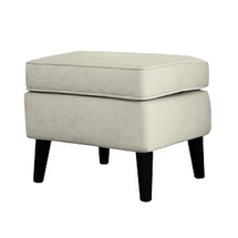 Beige fodskammel DALIA