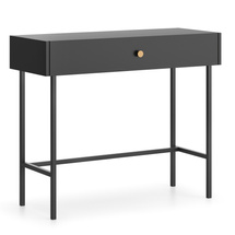 Sort konsolbord med skuffe SPELLO