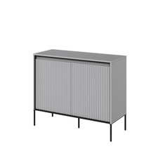 Lille kommode i grå med belysning TREND