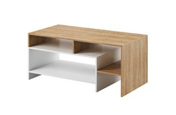 Sofabord eg / hvid Alva