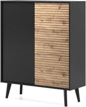 Høj kommode med hylder WILLOW