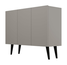 3 dørs kommode 120 grå TORONTO