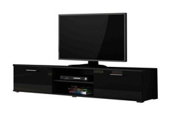 Sort TV bænk 180 cm SOHO