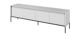 Hvidt TV skab 193 cm LED TREND