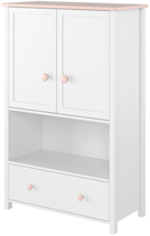 Hvid skænk til pigeværelset 85 cm Luna