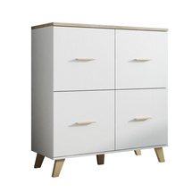 Hvidt skænk 110 cm Lotta 4D