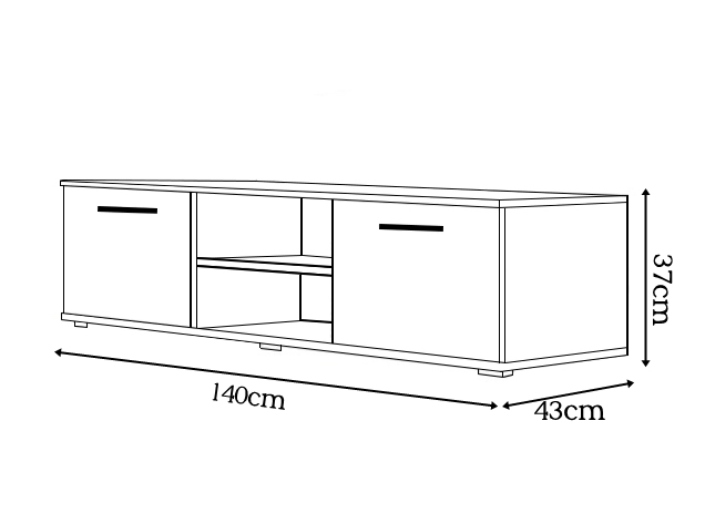 soho tv benk 140