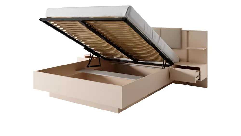 Seng med natborde DAST