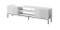 Hvid TV bænk 200 cm SLIDE
