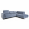 Hjørnesofa sovesofa blå højre Busto
