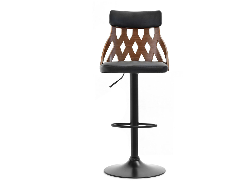 Hocker sort/valnød sort ben ROTTO valnød