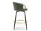 Hocker grønne sorte ben CLARA