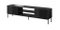 Sort TV bænk 200 cm SLIDE