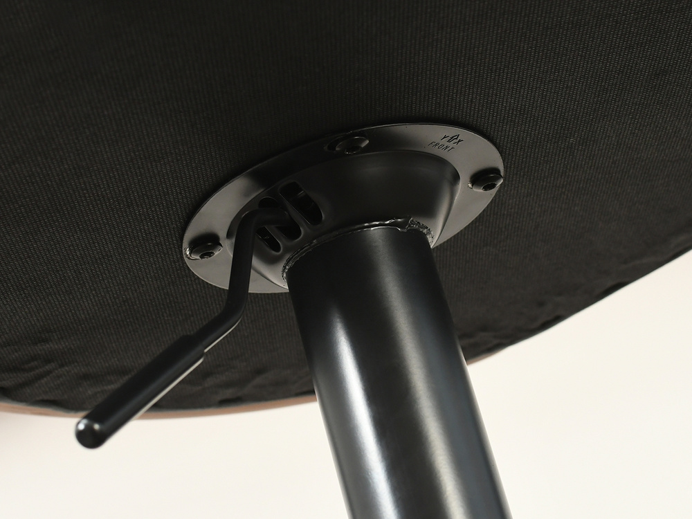 Valnød hocker sorte ben sort/valnød ROTTO