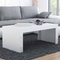 Hvid sofabord 120 cm TESS