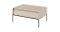 Beige sofabord med skuffe TREND