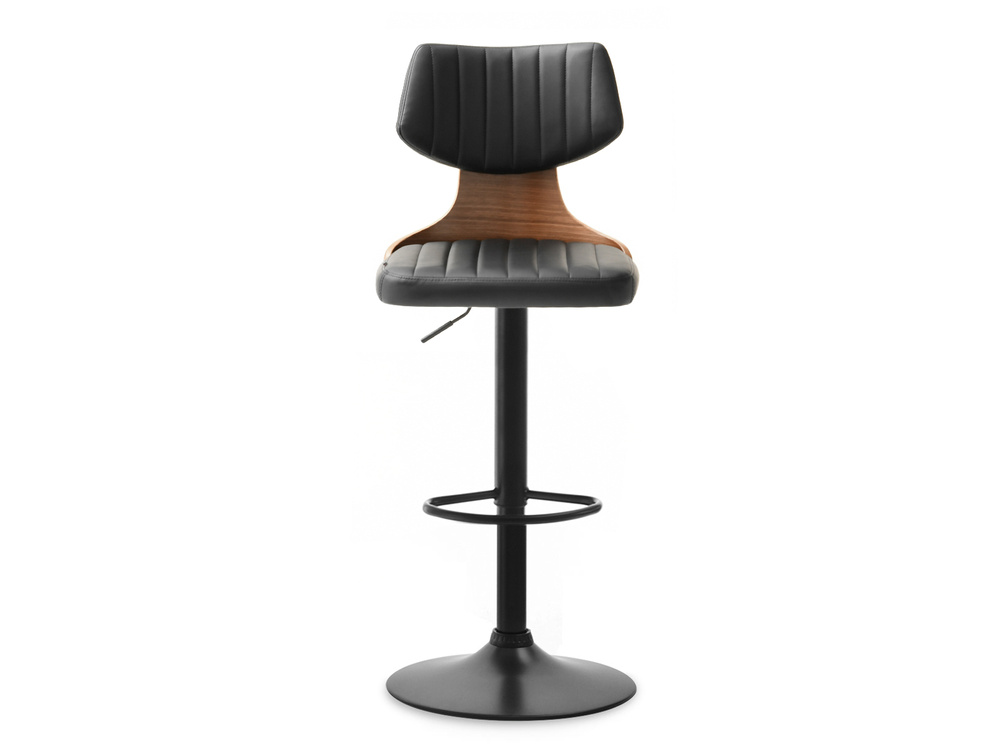 Valnød hocker sorte ben sort/valnød ROTTO