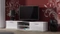 Hvid TV bænk 180 cm SOHO