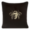 Dekorativ pude BLINK 14 i sort+guld