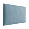 Polstret vægpanel 30x70 lyseblå LUX