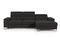Hjørnesofa med beholder sort ASTI MINI