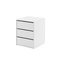 Garderobebeslag - kommode med skuffer hvid IBIS