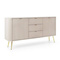 beige / guld