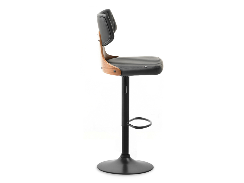 Valnød hocker sorte ben sort/valnød ROTTO