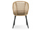 Boucle Chair Graphite Black Legs MOE