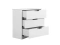 Hvid kommode med skuffer CLASSIC