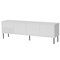 Hvid mat tv-bænk 200 cm SELLA