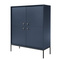 Høj kommode Mono mørkeblå