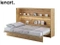 Skabsseng 120x200 med madras led reoler artisan eg Bed Concept BC-05