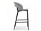 Hocker moderne grå sorte ben GUIDO