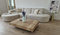 Beige hjørnesofa venstre PARMA L