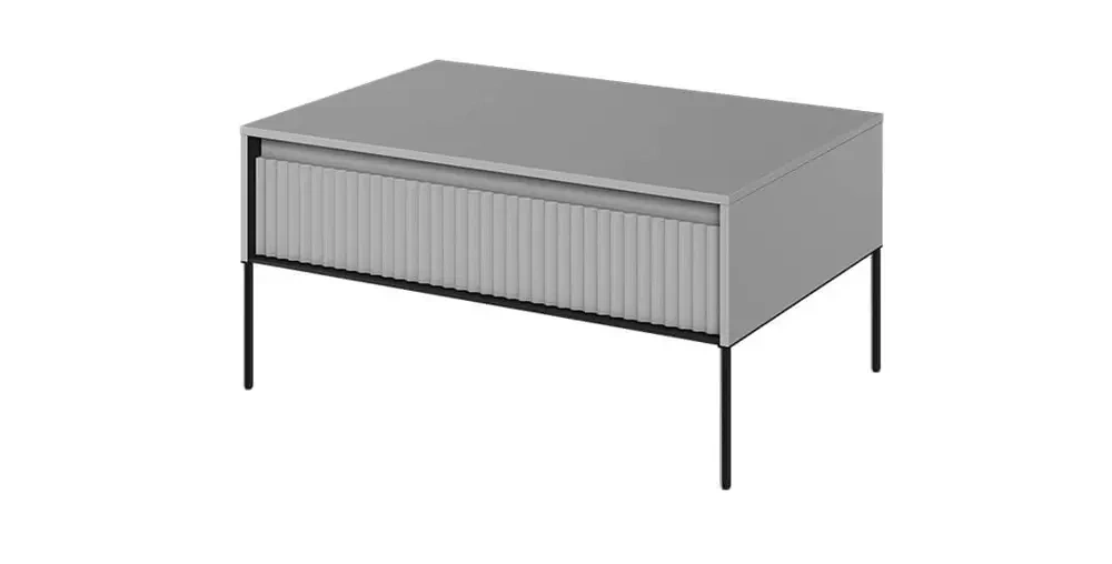 Gråt sofabord 70x100 TREND