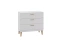 Kommode med skuffer hvid KUBI