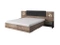 Arden sæt - seng 160x200 med ramme + natbord med LED belysning