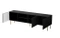 Sort tv-bænk 190 cm JUNGLE
