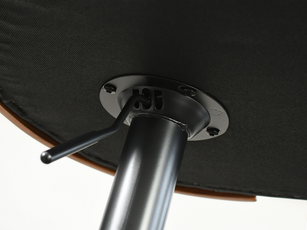 Hocker sort/valnød sort ben ROTTO valnød